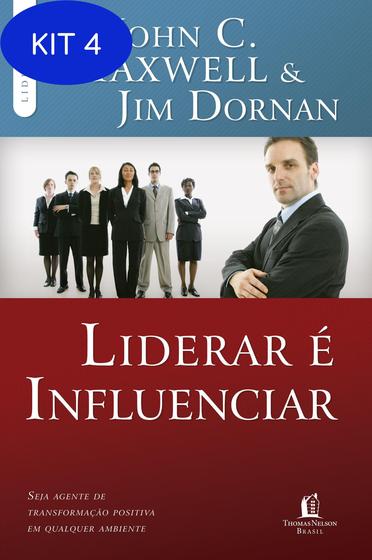 Imagem de Kit 4 Livro Liderar É Influenciar - Vida Melhor