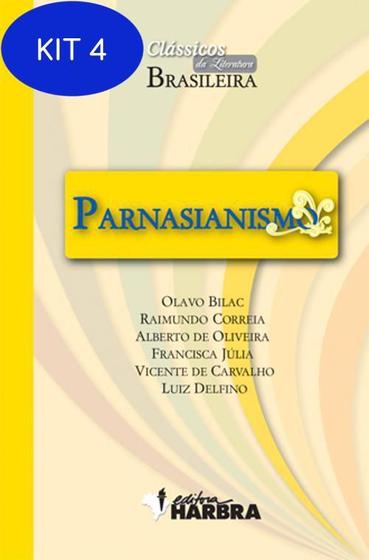 Imagem de Kit 4 Livro Parnasianismo - Clássicos Da Literatura Brasileira