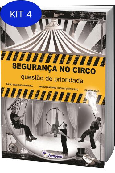 Imagem de Kit 4 Livro Segurança No Circo: Questão De Prioridade - Fontoura
