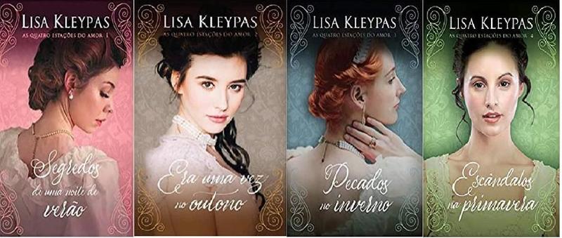 Imagem de Kit 4 livros as 4 estações do amor verão outono inverno primavera lisa kleypas - Arqueiro