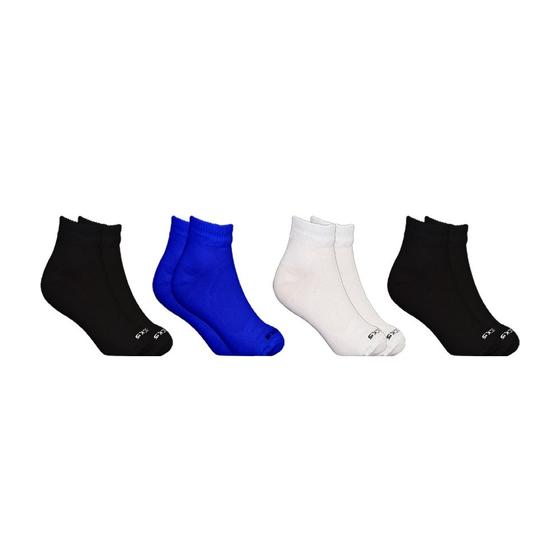 Imagem de Kit 4 Meias Infantil de Algodão Sortida Meninos