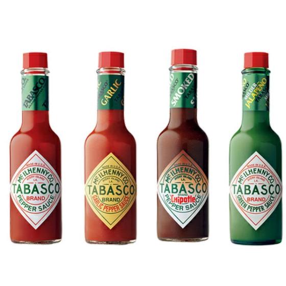 Imagem de Kit 4 Molhos Pimenta Tabasco Sabores 60 Ml Chili