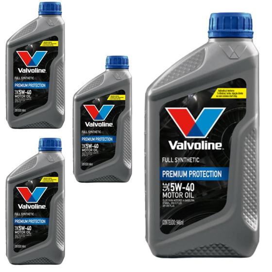 Imagem de Kit 4 Óleos 5w40 Advanced MST Sintetico Dexos2 - Valvoline