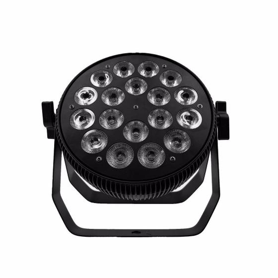 Imagem de Kit 4 Par Led Indoor Slim Briwax 18X12W Rgbw - Bx 341