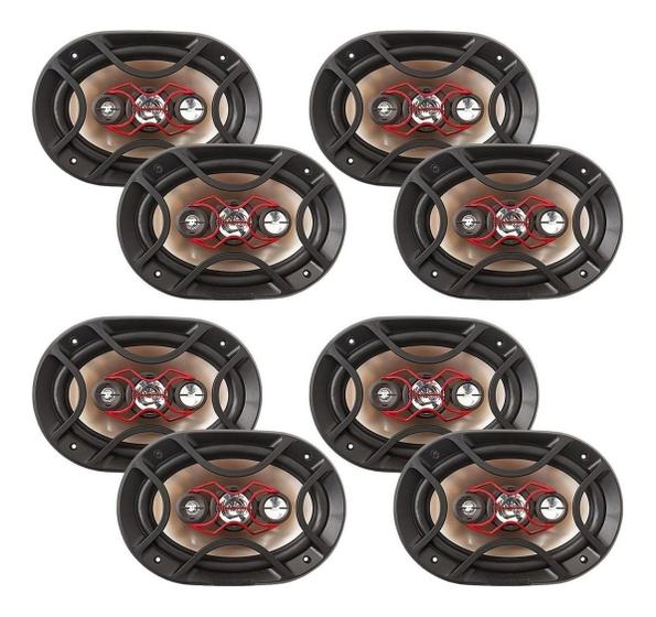 Imagem de Kit 4 Pares Alto Falantes Bravox B4x69x 6x9 69 560w Som