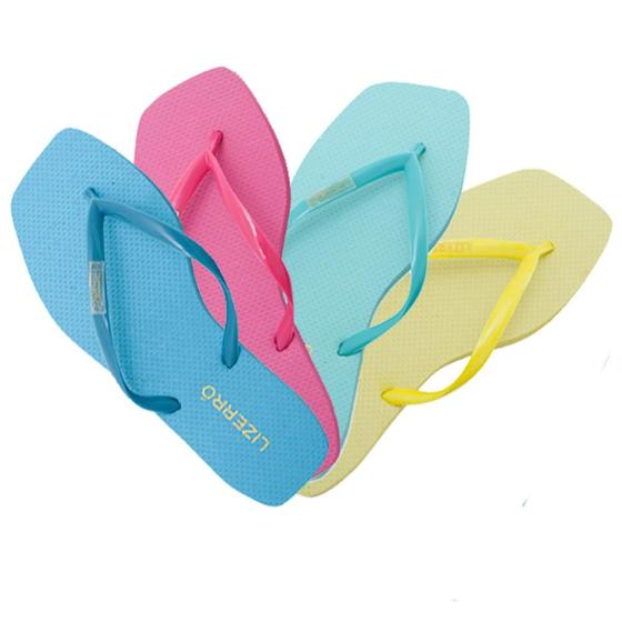 Kit 4 Pares Chinelos Feminina Borracha Slim Leve Dia a Dia - Lizerrô ...