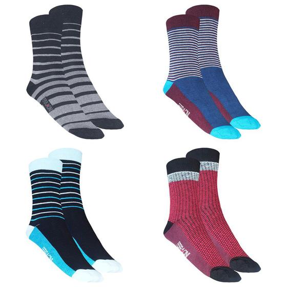 Imagem de Kit 4 Pares de Meias Ferracini Sport Masculina