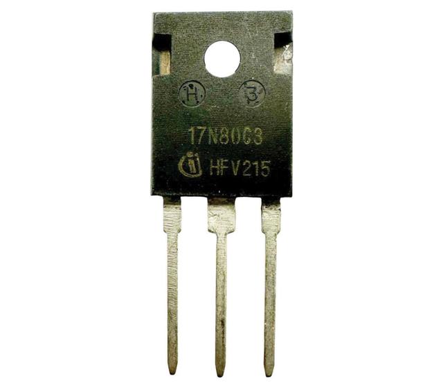 Imagem de Kit 4 pçs - p17n80c3 - to247 - npn 17a - 800v - 17n80c3