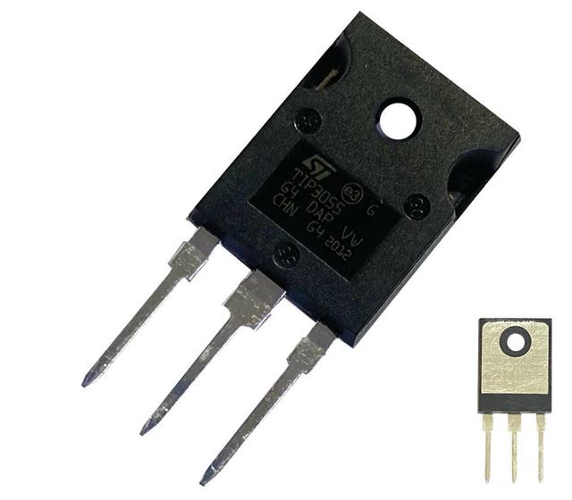 Imagem de Kit 4 pçs - transistor npn tip 3055 - tip3055 - to247