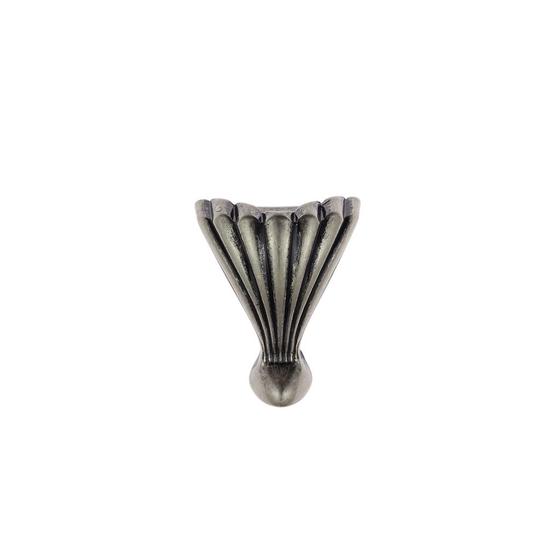 Imagem de Kit 4 Pezinho Metal Concha Grande Decoração Sereia Caixas Mdf Bandeja
