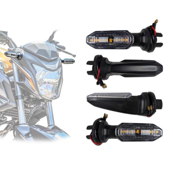 Imagem de Kit 4 Pisca Seta Led Honda Cb Twister 250/ Titan 160/fan 160 2016 2017 2018 2019 2020 2021 2022 2023 2024