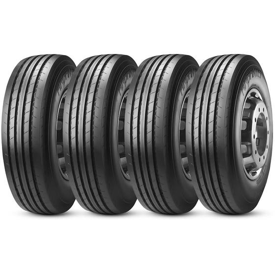 Kit 4 Pneu Argantis by Pirelli Aro 22.5 275/80r22.5 149/146M TL M+S 16PR AR70S Liso Rodoviário Menor preço em Kit 4 Pneu Argantis by Pirelli Aro 22.5 275/80r22.5 149/146M TL M+S 16PR AR70S Liso Rodoviário