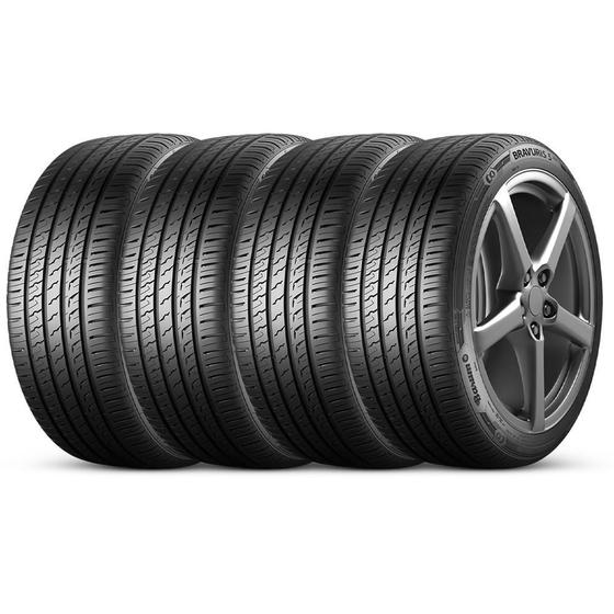 Kit 4 Pneu Barum By Continental Aro 15 195/55R15 85V Bravuris 5HM Menor preço em Kit 4 Pneu Barum By Continental Aro 15 195/55R15 85V Bravuris 5HM