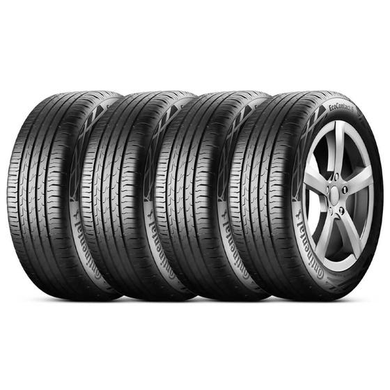 Imagem de Kit 4 Pneu Continental Aro 15 185/60R15 88H XL EcoContact 6