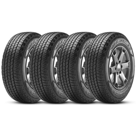 Imagem de Kit 4 Pneu Goodyear Aro 17 225/65R17 102H SL Wrangler Fortitude HT