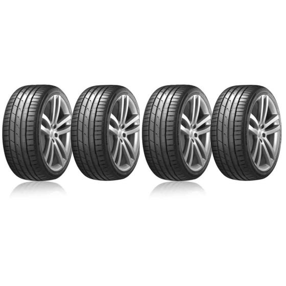 Imagem de Kit 4 Pneu Hankook Aro 18 Ventus S1 Evo 3 K127 225/45R18 91Y