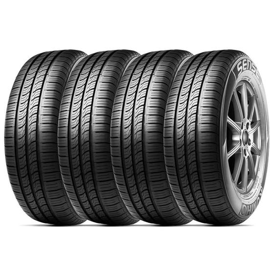 Kit 4 Pneu Kumho Aro 13 175/70r13 82H TL Sense KR26 Menor preço em Kit 4 Pneu Kumho Aro 13 175/70r13 82H TL Sense KR26