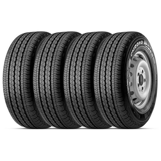 Imagem de Kit 4 Pneu Pirelli Aro 15 205/70R15 106R TL Chrono