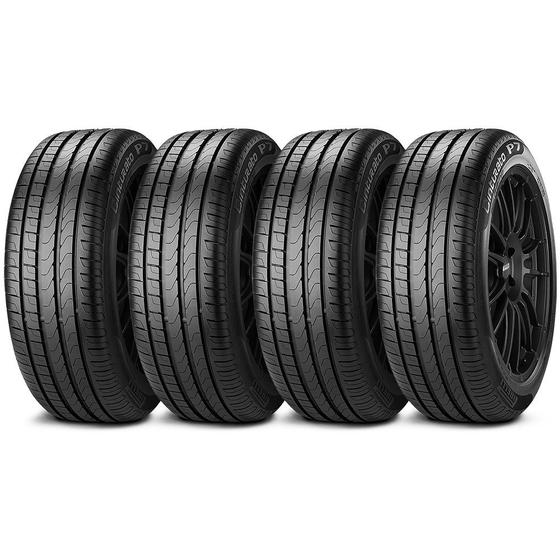 Imagem de Kit 4 Pneu Pirelli Aro 17 215/50r17 91V S-I Cinturato P7