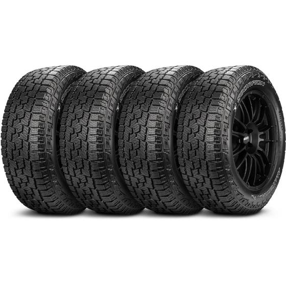 Imagem de Kit 4 Pneu Pirelli Aro 17 225/65r17 106H TL XL WL Scorpion All Terrain Plus