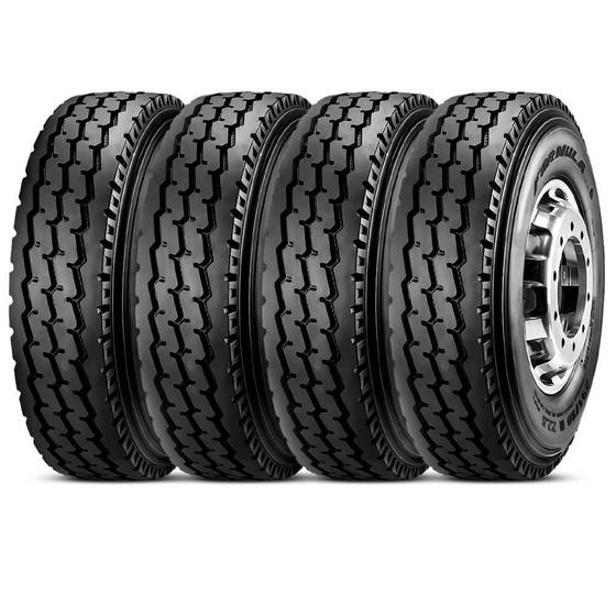 Imagem de Kit 4 Pneu Pirelli Aro 22.5 275/80R22.5 Tl 149/146l 16pr Formula Driver G