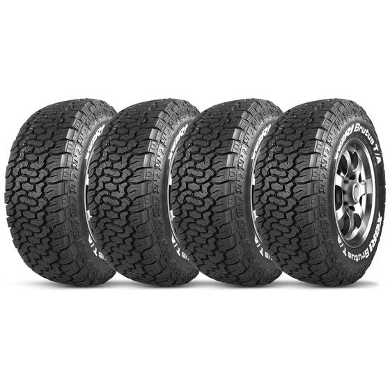 Kit 4 Pneu XBRI Aro 18 265/65r18 122/119R 10PR Brutus T/A Menor preço em Kit 4 Pneu XBRI Aro 18 265/65r18 122/119R 10PR Brutus T/A