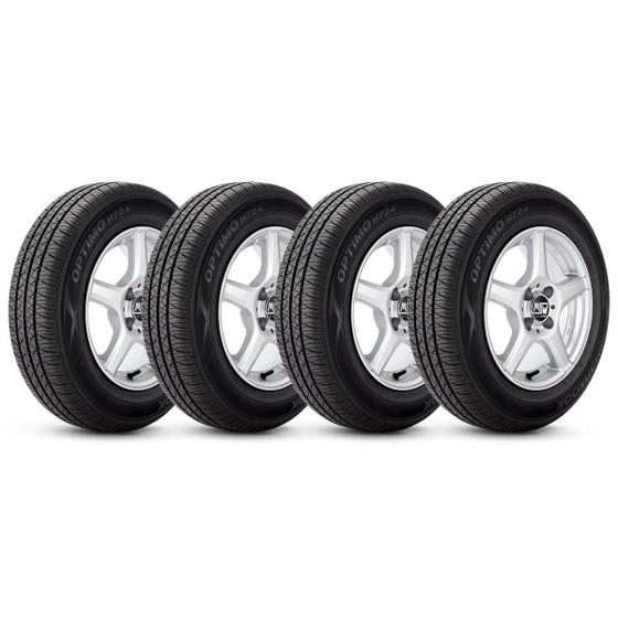 Imagem de Kit 4 Pneus 175/65R14 81T Hankook Optimo H724