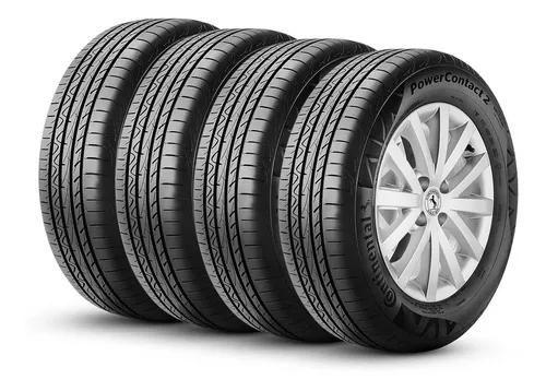 Imagem de Kit 4 Pneus 195/60R15 Continental PowerContact 2 88H Aro 15