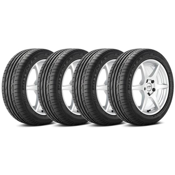 Imagem de Kit 4 Pneus 205/50R17 Bridgestone Run Flat Potenza S001 89Y