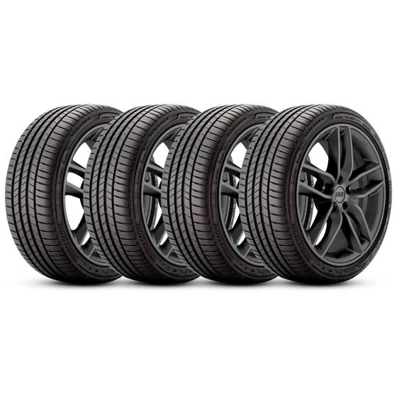 Imagem de Kit 4 Pneus 205/55R17 Bridgestone Turanza T005 91V