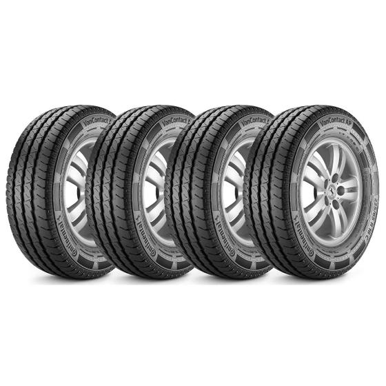 Imagem de Kit 4 Pneus 205/70R15 Continental Vancontact AP 106/104R Aro 15