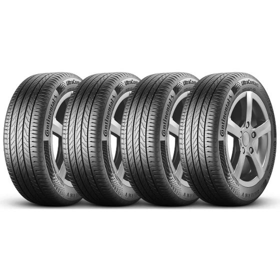 Imagem de Kit 4 Pneus 215/55R17 Continental UltraContact 94V Aro 17