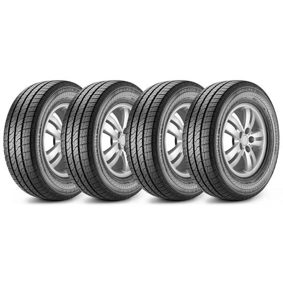 Imagem de Kit 4 Pneus 225/65R16 Semperit Van Life 2 112/110R Pneu de carga 8 lonas