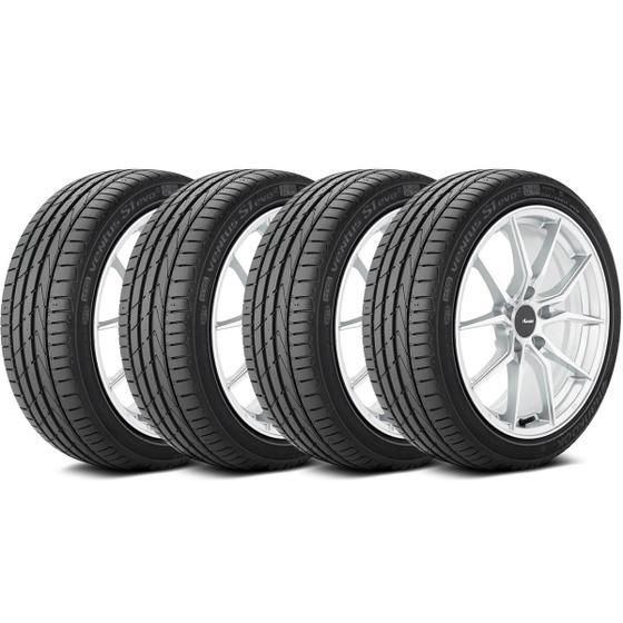 Imagem de Kit 4 Pneus 245/50R18 100Y Hankook Run Flat Ventus S1 Evo2 K117B