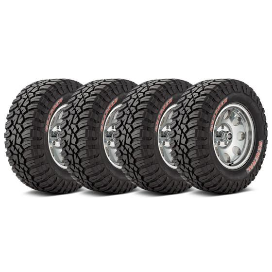 Imagem de Kit 4 Pneus 265/70R17 General Tire Grabber X3 121/118Q