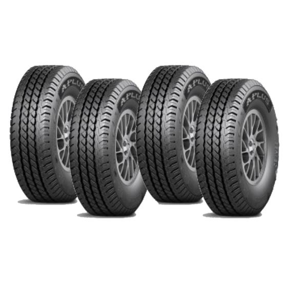 Imagem de Kit 4 pneus aplus 215/75r16c 113/111r a867