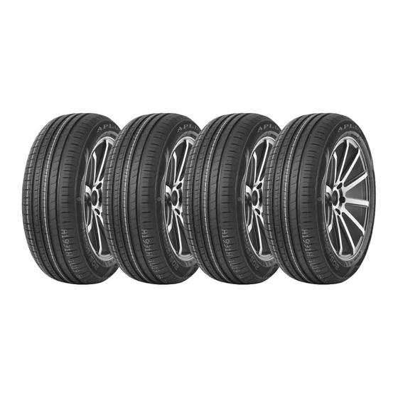 Imagem de Kit 4 Pneus Aplus Aro 15 185/60R15 A609 88H