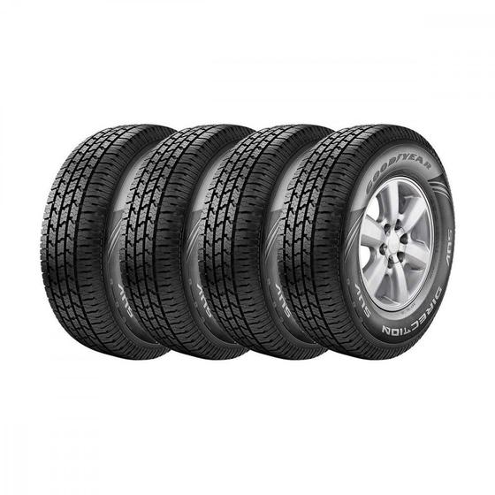 Kit 4 Pneus Aro 16 21565R16 Direction SUV 102H XL Goodyear Menor preço em Kit 4 Pneus Aro 16 21565R16 Direction SUV 102H XL Goodyear