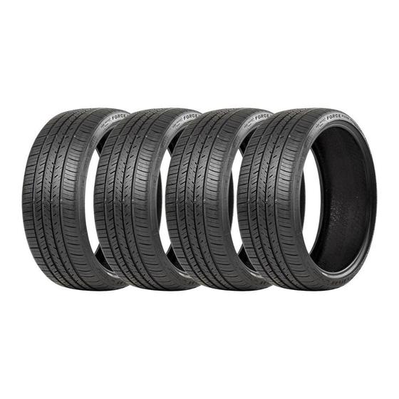 Imagem de Kit 4 Pneus Atlas Aro 20 205/30R20 Force Plus 80W XL