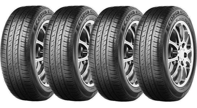 Imagem de Kit 4 Pneus Bridgestone Aro 15 Ecopia Ep150 195/60r15 88v