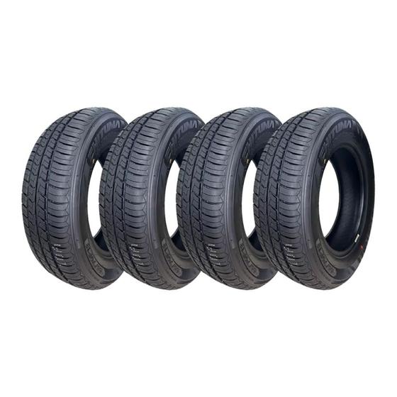 Imagem de Kit 4 Pneus Chituma Aro 14 185/70R14 CP-16 88T