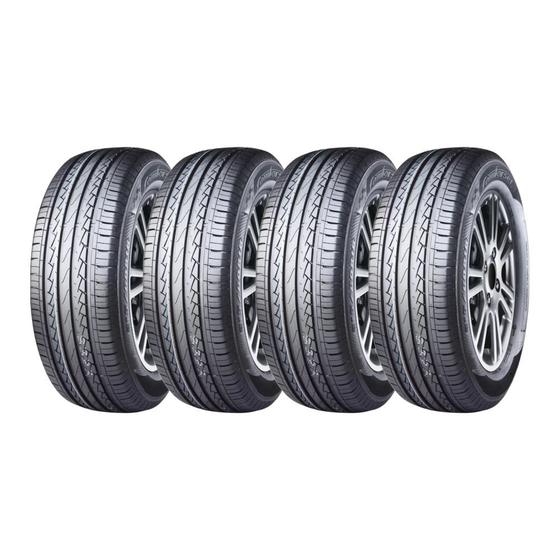 Imagem de Kit 4 Pneus Comforser Aro 15 195/55R15 CF-510 85V