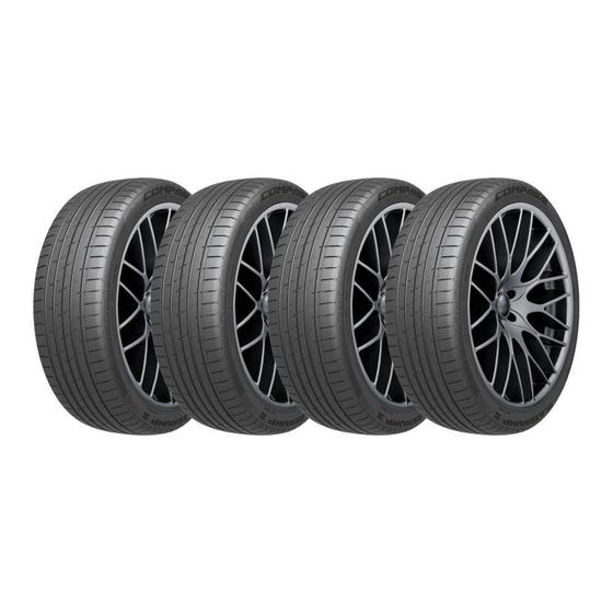 Imagem de Kit 4 Pneus Compasal Aro 21 275/45R21 Blazer UHP II 110Y