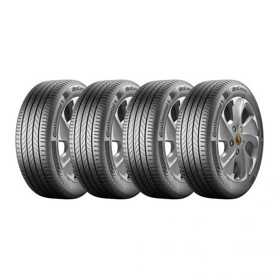 Imagem de Kit 4 Pneus Continental Aro 16 205/60R16 UltraContact 92H