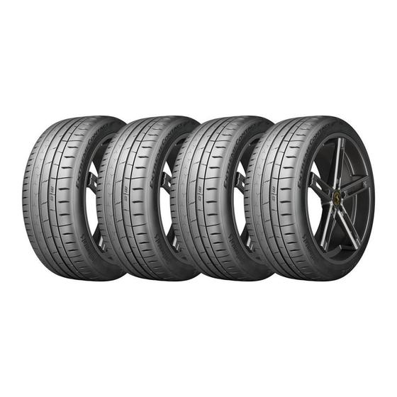 Imagem de Kit 4 Pneus Continental Aro 18 245/40R18 ExtremeContact Sport 02 97Y XL FR