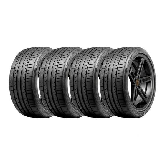 Pneu Continental Pneus Sportcontact 5p (mo) 235/40 R20 96y - 4 Unidades