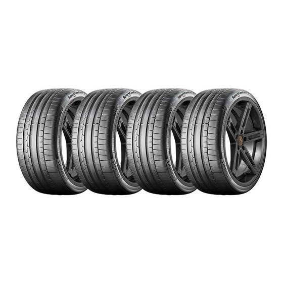 Imagem de Kit 4 Pneus Continental Aro 21 255/35R21 ContiSportContact 6 MO1 98Y