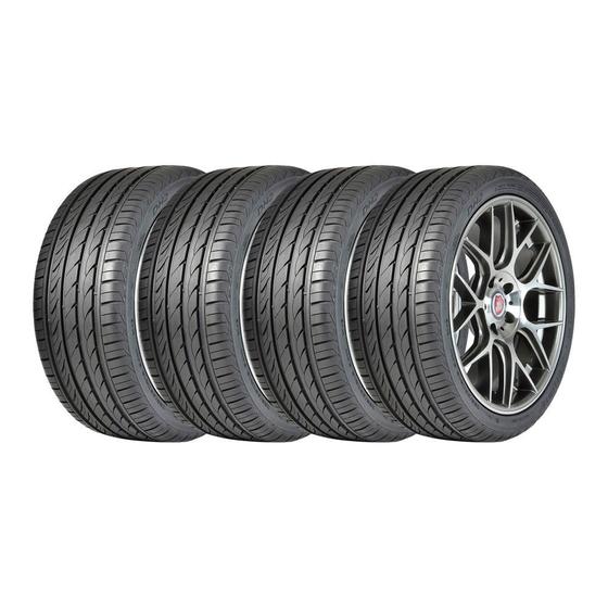 Imagem de Kit 4 Pneus Delinte Aro 16 205/60R16 DH2 92V