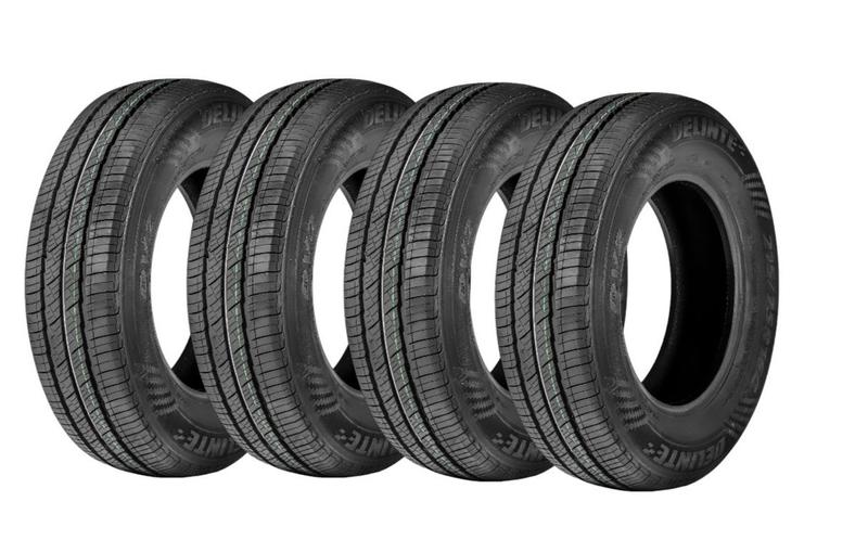 Imagem de Kit 4 Pneus Delinte Aro 16 225/75R16 DV2 10 Lonas 121/120S