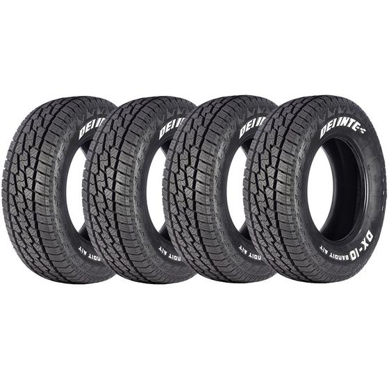 Imagem de Kit 4 Pneus Delinte Aro 16 265/70R16 DX-10 Bandit A/T 121/118Q LT WL